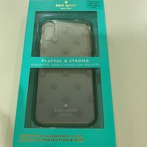 Iphone x xs glitter kate spade case